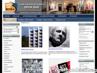docksud-artgallery.com website preview