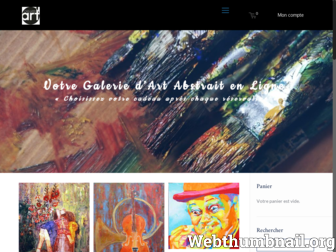 oeuvre-d-art.fr website preview