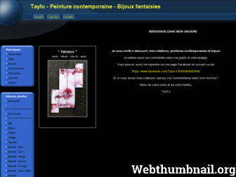 tayfocreation.kikouli.fr website preview