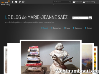marie-jeanne-saez.over-blog.com website preview