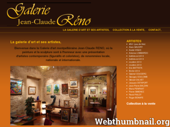 galerie-reno.com website preview