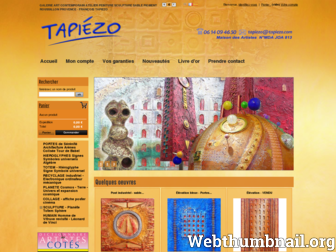 tapiezo.com website preview