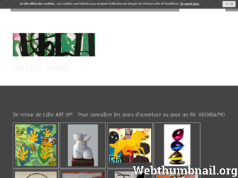 galeriegabel.com website preview
