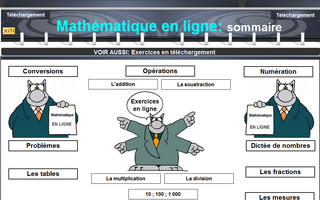 lignemath.tableau-noir.net website preview