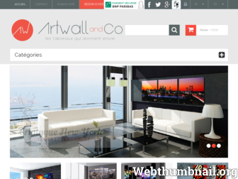 artwall-and-co.com website preview