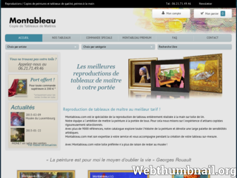 montableau.com website preview