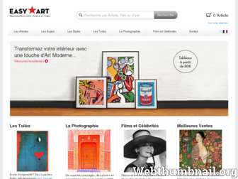 easyart.fr website preview