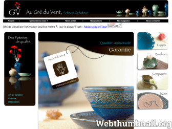 poterie-augreduvent.com website preview