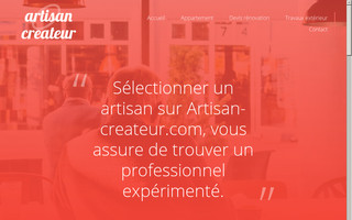 artisan-createur.com website preview