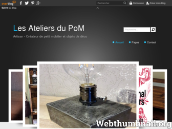 les-ateliers-du-pom.over-blog.com website preview