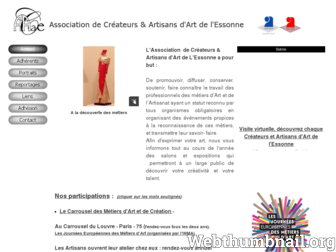 artisan-art-essonne.fr website preview
