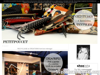 petitpoucet.canalblog.com website preview