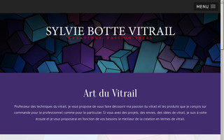 sylvie-botte-vitrail.com website preview