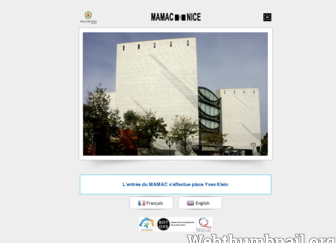 mamac-nice.org website preview