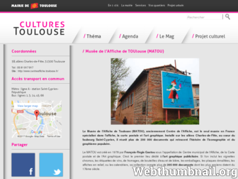 centreaffiche.toulouse.fr website preview