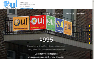 ouimonpays.quebec website preview