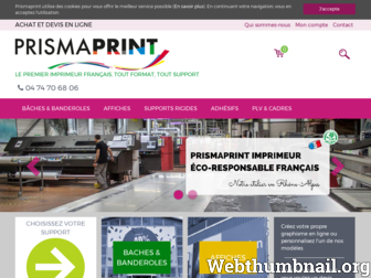 prismaprint.com website preview