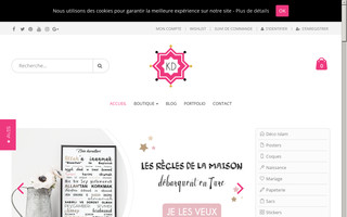 kariizmaa-design.fr website preview