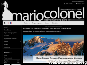 shop.mario-colonel.com website preview