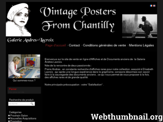 french-vintage-posters.fr website preview