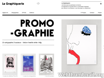 la-graphiquerie.fr website preview