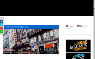 lesbellesaffiches.com website preview