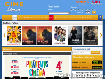 cineleman.fr website preview