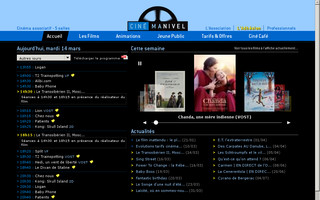 cinemanivel.fr website preview