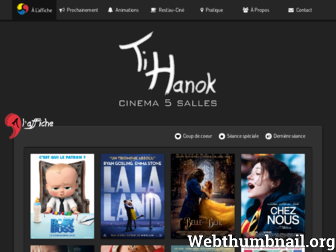 cinematihanok.bzh website preview