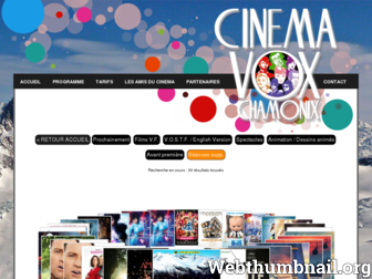 cinemavox-chamonix.com website preview