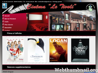 cinemaletivoli.fr website preview