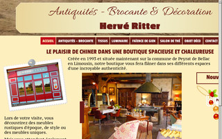 antiquites-herve-ritter.com website preview