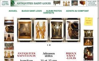 antiquites-saint-louis.com website preview