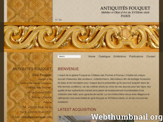 parisantiques.com website preview