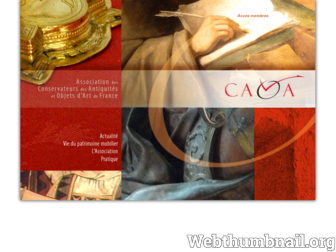 caoa.fr website preview