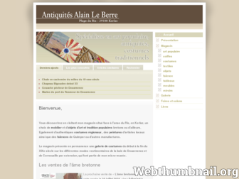 anticleberre.com website preview