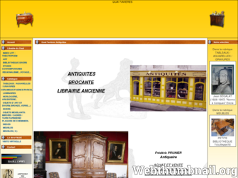 quai-favieres-antiquites.com website preview