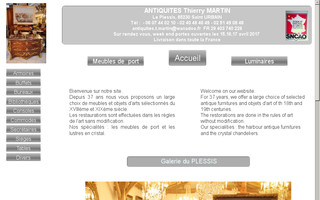 antiquites-thierrymartin.fr website preview