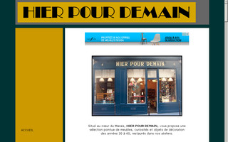 antiquites-hierpourdemain.com website preview