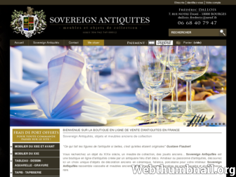 sovereign-antiquites.com website preview