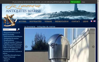 la-timonerie-antiquites.com website preview