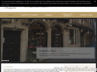 antiquites-dijon.fr website preview