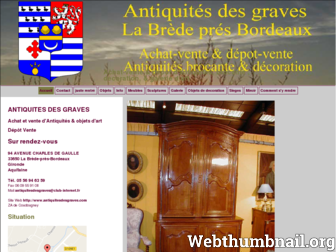 antiquitesdesgraves.com website preview