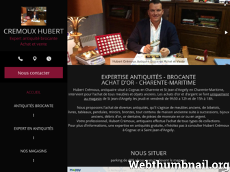 antiquites-cognac.fr website preview