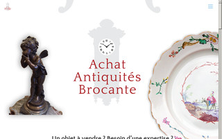 achat-antiquites.com website preview