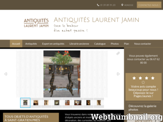 jamin-achat-antiquites.fr website preview
