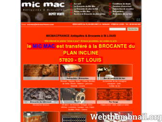 micmacfrance.com website preview