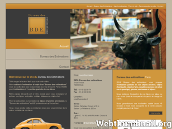 bureaudesestimations-paris.com website preview