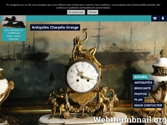 antiquites-grange.fr website preview