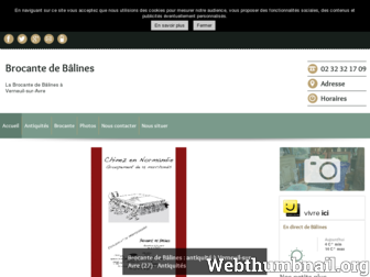 brocante-balines-verneuilsuravre.fr website preview
